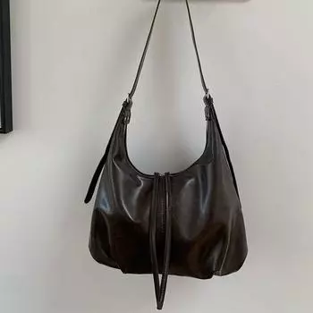 Сумка через подмышку в стиле Wasteland в стиле ретро для женщин, осень и зима, новая ленивая и модная сумка в корейском стиле, большая вместительная сумка через плечо