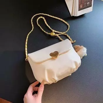 Сумка Cloud Bag, новые женские изысканные сумки через плечо с цепочкой, плиссированные, с магнитной пряжкой, модные, универсальные, для поездок на работу