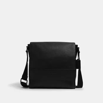 Сумка Coach Houston Map Bag темно-серая
