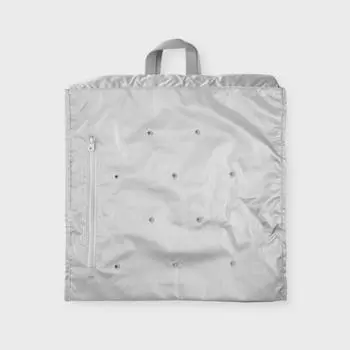 Сумка Cole на шнурке жемчужно-серого цвета