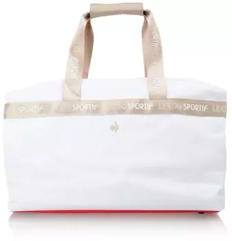 Сумка Coq Boston с задним карманом для обуви, базовая спортивная, для гольфа QQCXJA00 WH00 [Le Sportif] (белый)