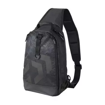 Сумка Daiwa на одно плечо Spiral черная 14 x 24 x 37 см (D)