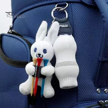 Сумка-держатель для мячей для гольфа для мужчин и женщин, сумка-пояс для гольфа Bear Rabbit с крючком для хранения 2 мячей, сумка для переноски мячей для гольфа Bear