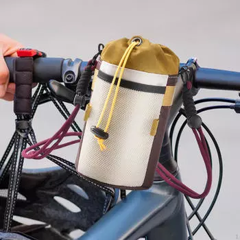 Сумка-держатель для стакана на велосипеде для бутылки с водой кофейный