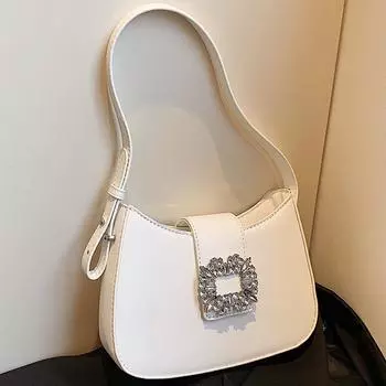 Сумка Diamond Underarm Женская Temperament Универсальные сумки через плечо Простые женские сумки Элегантный модный клатч для вечеринок