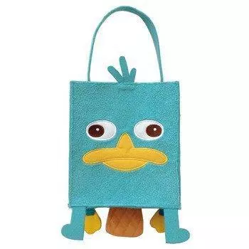 Сумка Disney Phineas and Ferb Perry, аксессуар для костюма, унисекс, 16 x 18 x 9 см