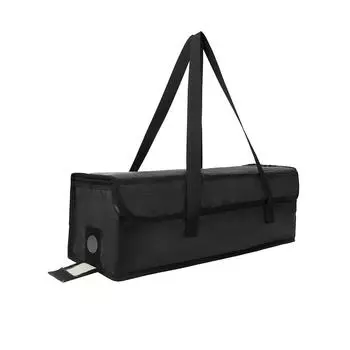 Сумка для аккумулятора электрического велосипеда, огнестойкая, взрывобезопасная, защитная сумка для хранения велосипеда чёрный