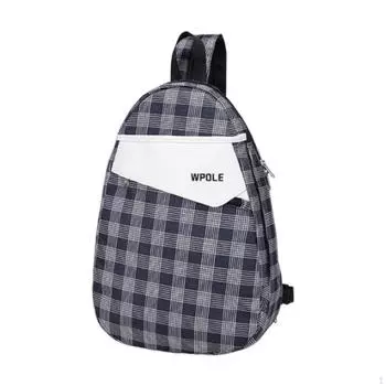 Сумка для бадминтона Pickleball для женщин и мужчин, теннисная ракетка, рюкзак кофейный