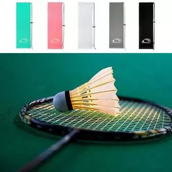 Сумка для бадминтонных ракеток, портативная, пылезащитная, устойчивая к разрывам, мягкая текстура, большая вместимость, 2-3 ракетки, регулируемый плечевой ремень, шнурок чёрный