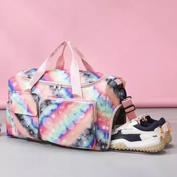 Сумка для багажа Водонепроницаемая нейлоновая мужская женская сумка дорожная сумка