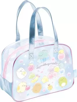 Сумка для бассейна Sumikkogurashi синяя CA69701 В240 x Ш320 x Г130 мм San-X (Бостон) Размер