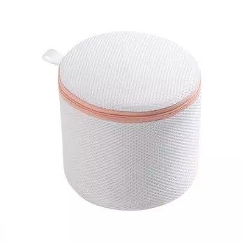 Сумка для белья с кронштейном из сетки на молнии для белья, бюстгальтера, для машинной стирки, пыльно-розового цвета