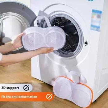 Сумка для белья с ручкой, застежкой-молнией и принтом, сумка для стирки нижнего белья