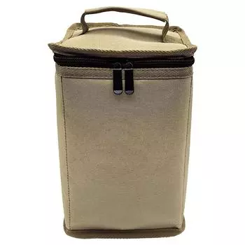 Сумка для бензобака с фонарем для кемпинга из ткани Оксфорд 600D для кемпинга на открытом воздухе(Хаки Маленький)