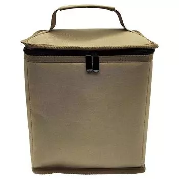 Сумка для бензобака с фонарем для кемпинга из ткани Оксфорд 600D для кемпинга на открытом воздухе(Хаки Большой)