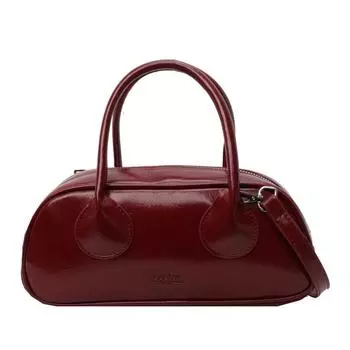 Сумка для боулинга в корейском стиле для женщин, новая модная и универсальная сумка под мышкой, сумка через плечо