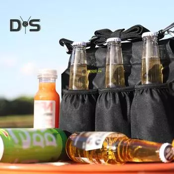 Сумка для бутылки с водой для велосипеда Большая вместимость Водонепроницаемая MTB Велосипедная сумка для шоссейного горного велосипеда Верхняя труба для бутылки с водой Чехол для хранения велосипедных аксессуаров чёрный