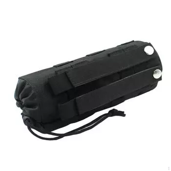 Сумка для бутылки с водой Molle, сумка на руль велосипеда, держатель для стакана с завязкой