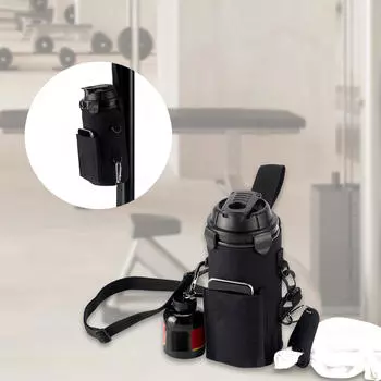 Сумка для бутылки с водой с карманом, многофункциональная сумка для фитнеса, путешествий, йоги