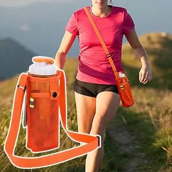 Сумка для чашек для питья, регулируемые аксессуары для кемпинга, универсальная сумка для хранения чашек для питья, сетчатый чехол для бутылок, отличная защита, унисекс