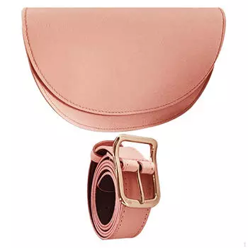 Сумка для дальномера для гольфа Range Carry, универсальная сумка из искусственной кожи с аксессуаром на ремне чёрный