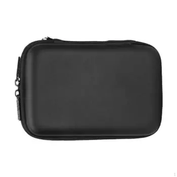 Сумка для деловых поездок, небольшой органайзер для кабелей с сетчатым внутренним карманом, органайзер для шнура чёрный