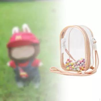 Сумка для демонстрации фигурок, хлопковая кукла из ПВХ, высокий органайзер, мини-кейс для хранения,