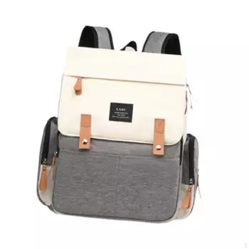 Сумка для детских подгузников Рюкзак Essentials Travel Stroller Strap Кормление Подгузник для gray