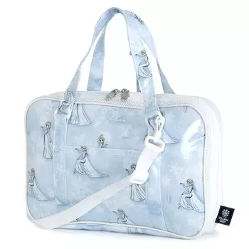 Сумка для девочек Disney с каллиграфией, сумка на плечо для начальной школы, только Эльза FROZEN, принцесса Эльза, сумка N2226600/Каллиграфия