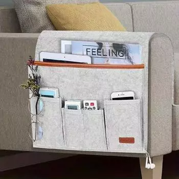 Сумка для дивана с несколькими карманами, практичная сумка для хранения, нескользящая, пульт дистанционного управления телевизором, мобильный телефон, кресло, 1 шт.