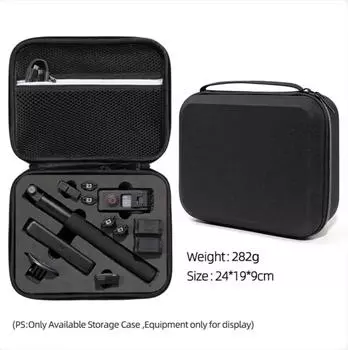Сумка для DJI Action 3/4, чехол для переноски, сумка большой емкости, аксессуар для камеры, сумка для хранения DJI Osmo Action 4/3, защитная коробка