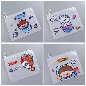 Сумка для документов Пенал для карандашей Сумка для файлов «Астронавт» Сумка для хранения файлов Прозрачная сумка для файлов C