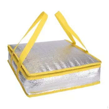 Сумка для доставки пиццы, простая в использовании, застежка-молния, удобная, еда на вынос, магазин, персональная 8 inch