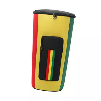 Сумка для джембе Africa Drum Carry Case Водонепроницаемый Малый барабан Аксессуар для ударного инструмента 10 in