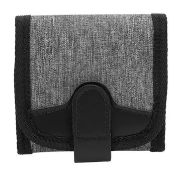 Сумка для фильтра объектива камеры, 3-слойный водонепроницаемый противоударный толстый чехол для хранения фильтра объектива до 72 мм