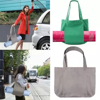 Сумка для фитнеса и йоги, удобная сумка для хранения коврика для йоги, сумка через плечо, сумочка, холщовый коврик для йоги, ковровая сумка хаки