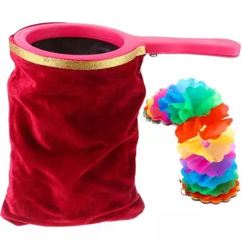 Сумка для фокусов SevenMye с цветком Magic Change Сумка для магических трюков Twisting Han