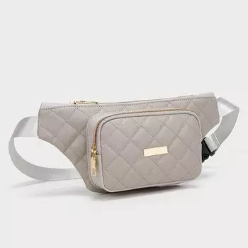 Сумка для фотоаппарата, модная сумка на пояс для телефона с двойной молнией, женская сумка, модная нагрудная сумка