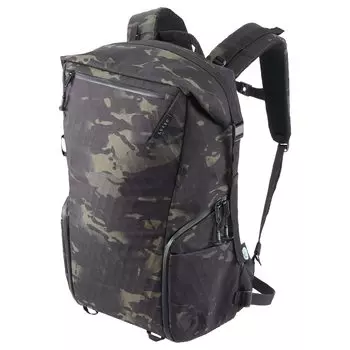 Сумка для фотокамеры Hakuba HAKUBA LUXXe Field Roll Top Backpack 28 Black Camo 28L Camera Bag Высокофункциональный материал Молния YKK использует водоотталкивающие свойства