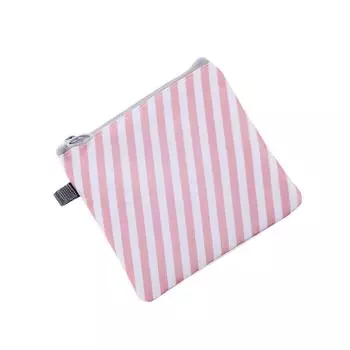 Сумка для гигиенических салфеток Сумки для хранения денег Маленький мешочек Косметический органайзер для макияжа Водонепроницаемый чехол Застежка-молния