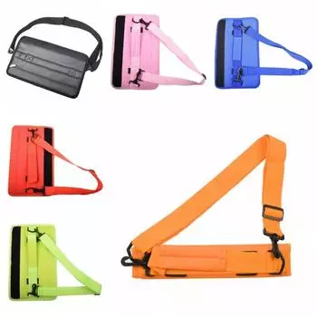 Сумка для гольф-клуба с регулируемыми плечевыми ремнями, портативный тренировочный кейс для гольфа, аксессуары для гольфа чёрный