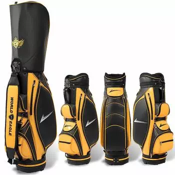 Сумка для гольфа CBX007, цвет черный, оранжевый, уникальный