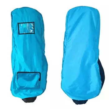 Сумка для гольфа дорожная совместима с 48 компактными чехлами для сумок-кадди, чехол, 9,5 дюйма, дюймов, складная, для хранения, мужская, женская, (красный)