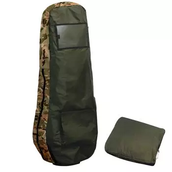 Сумка для гольфа FIELDOOR, которую легко надевать и брать с собой, дорожная сумка для доставки, 48 шт., накладной карман из ПВХ YKK, прочная 600D рипстоп, для хранения в самолете, чехол, без чехла,