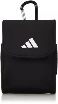 Сумка для гольфа из синтетической кожи с лазерным искателем [Adidas Golf] мужская черная/белая