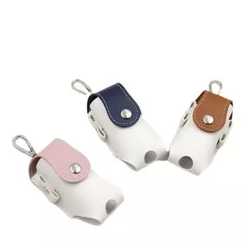 Сумка для гольфа поясная кожаная сумка для гольфа переносная сумка для хранения принадлежностей для гольфа розовый