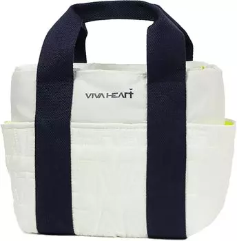Сумка для гольфа Quilt Cart Bag 01382800 [Viva Heart] U-Typography Off-White