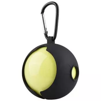 Сумка для гольфа с пряжкой, силиконовый чехол для мячей, чехол для мячей для гольфа Black