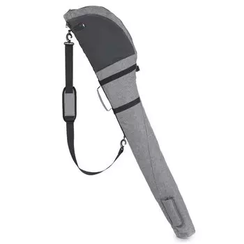 Сумка для гольфа вмещает до 12 клюшек, с застежкой-молнией для мягкого футляра для клюшек унисекс [GUSCIO GOLF] для мужчин, клюшки, необработанная, карманная, для практики, женская 55-5017