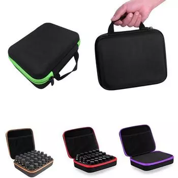 Сумка для хранения эфирных масел EVA, 30 отделений, сумка для хранения эфирных масел, противоударная, износостойкая красный